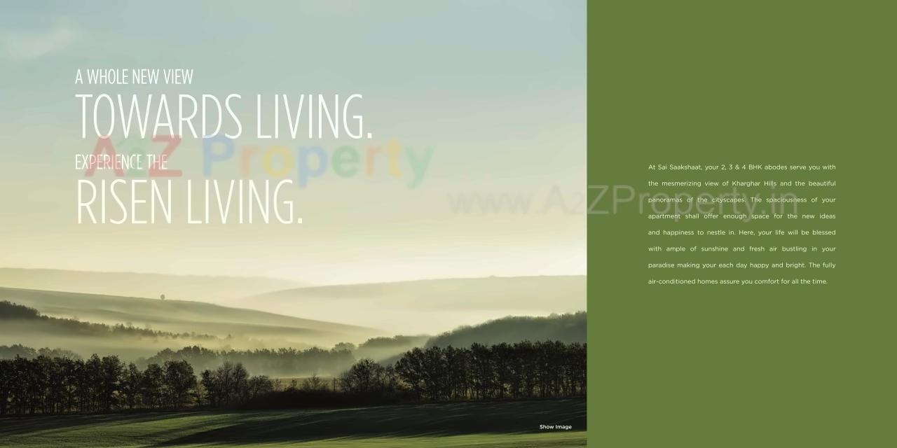  of real estate project Sai Saakshaat located at Kharghar, Raigarh, Maharashtra