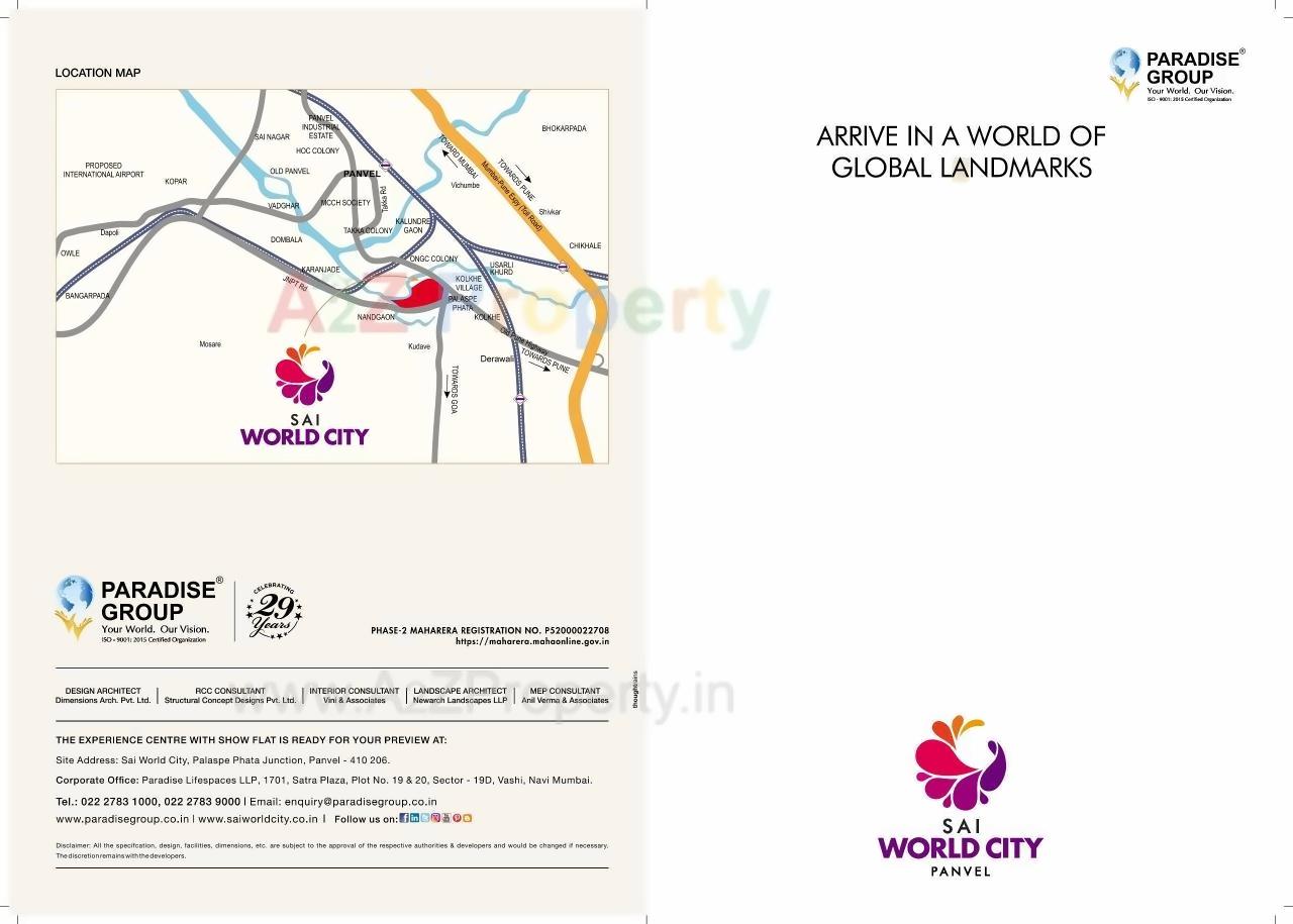  of real estate project Sai World City located at Kolkhe, Raigarh, Maharashtra