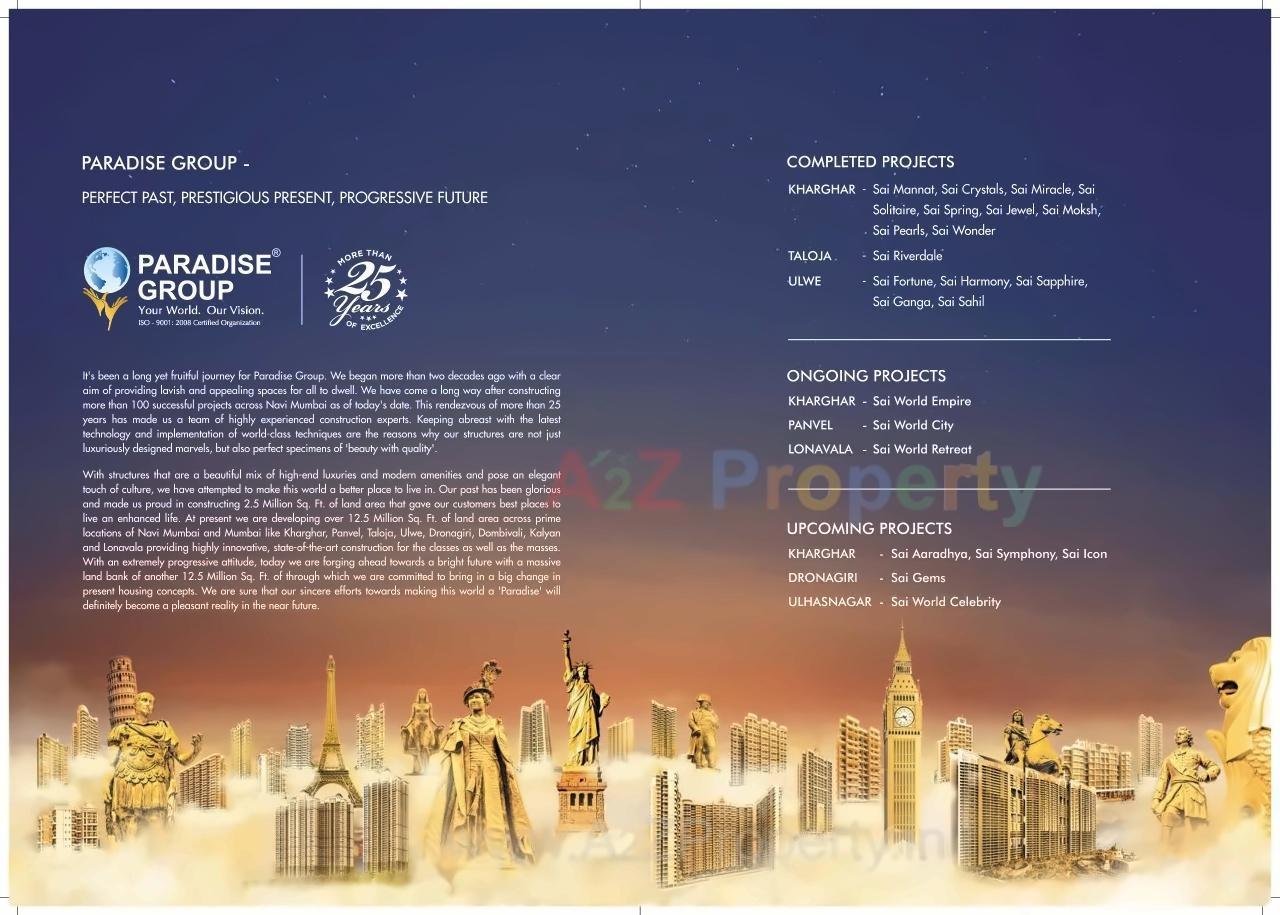  of real estate project Sai World Empire located at Rohinjan, Raigarh, Maharashtra