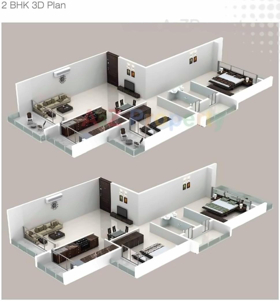 Layout of real estate project Sanskriti Infra located at Bokadvira, Raigarh, Maharashtra