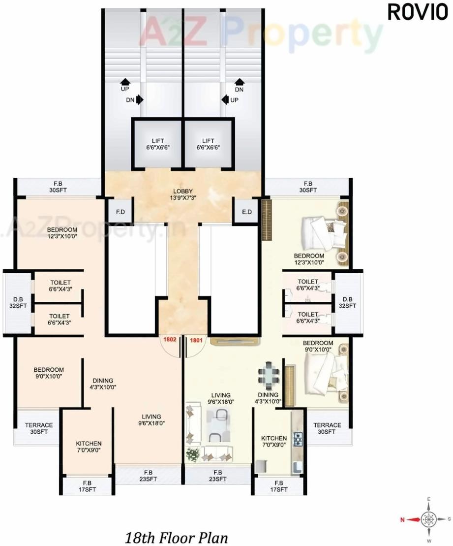Layout of real estate project Sanskriti Infra located at Bokadvira, Raigarh, Maharashtra