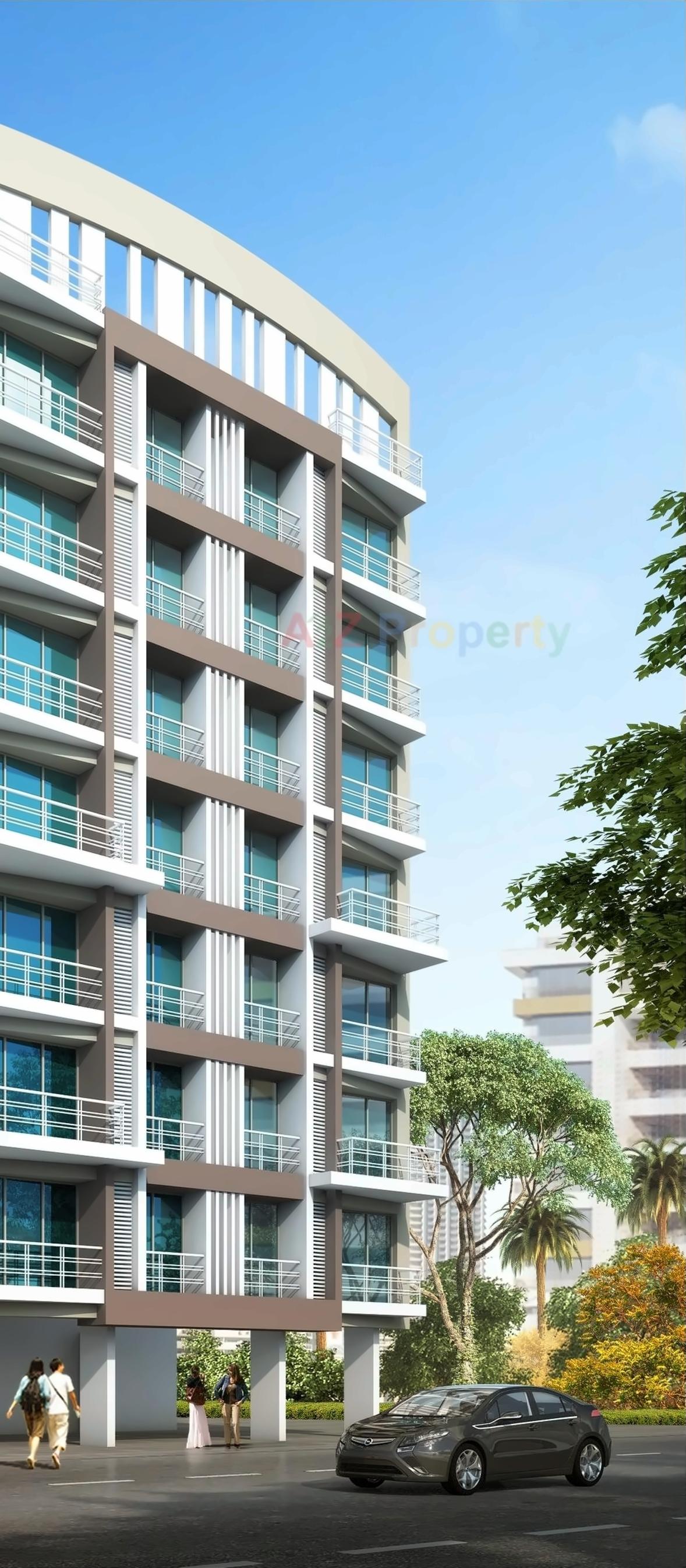 3D Elevation of real estate project Sarovar located at Bokadvira, Raigarh, Maharashtra