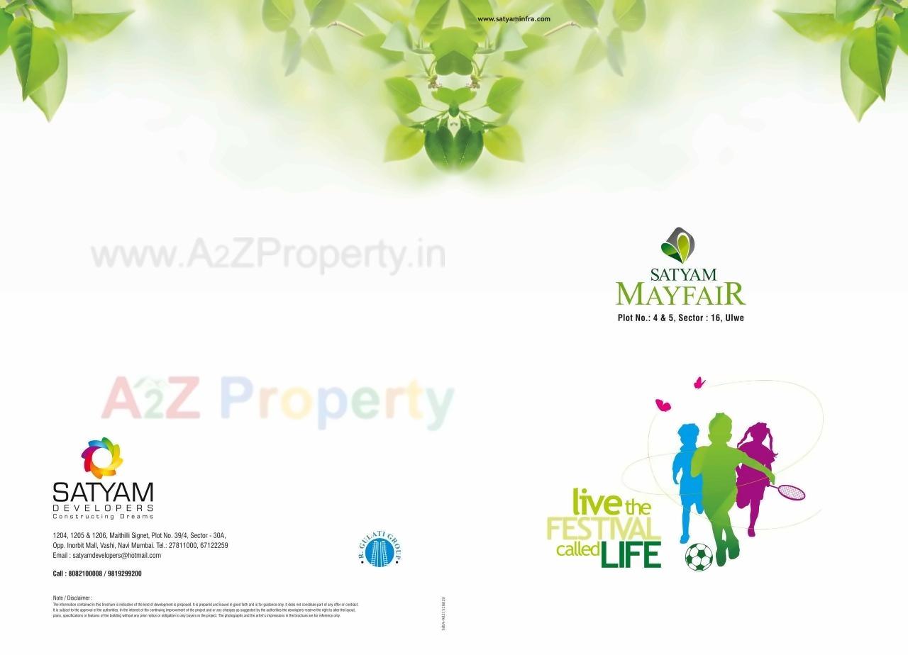  of real estate project Satyam Mayfair located at Ulawe, Raigarh, Maharashtra