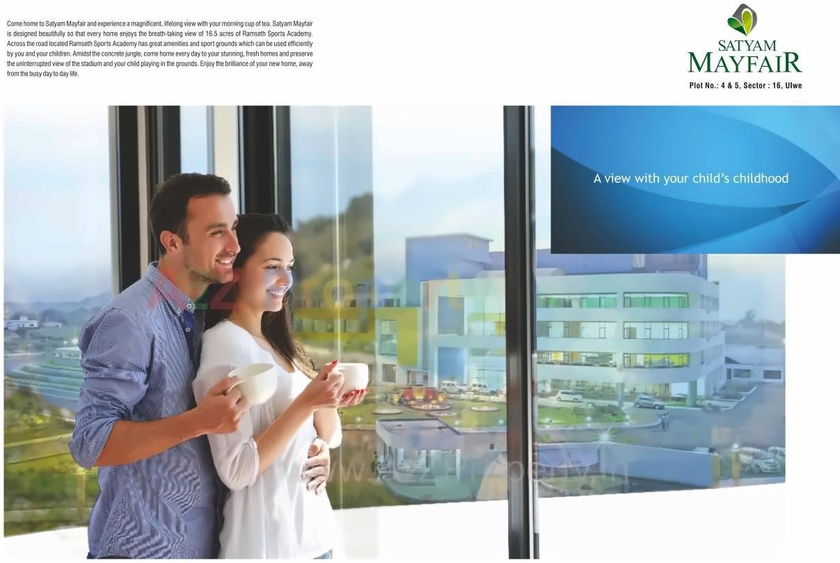  of real estate project Satyam Mayfair located at Ulawe, Raigarh, Maharashtra