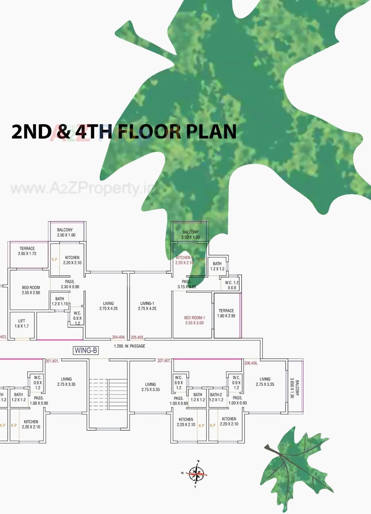 Layout of real estate project Shanti Harmony located at Vakadi, Raigarh, Maharashtra