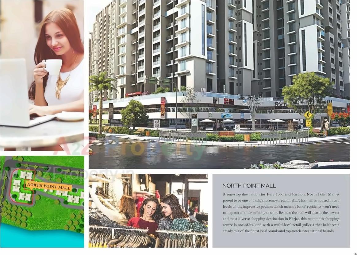 3D Elevation of real estate project Sheltrex Smart Phone City Project located at Karjat, Raigarh, Maharashtra