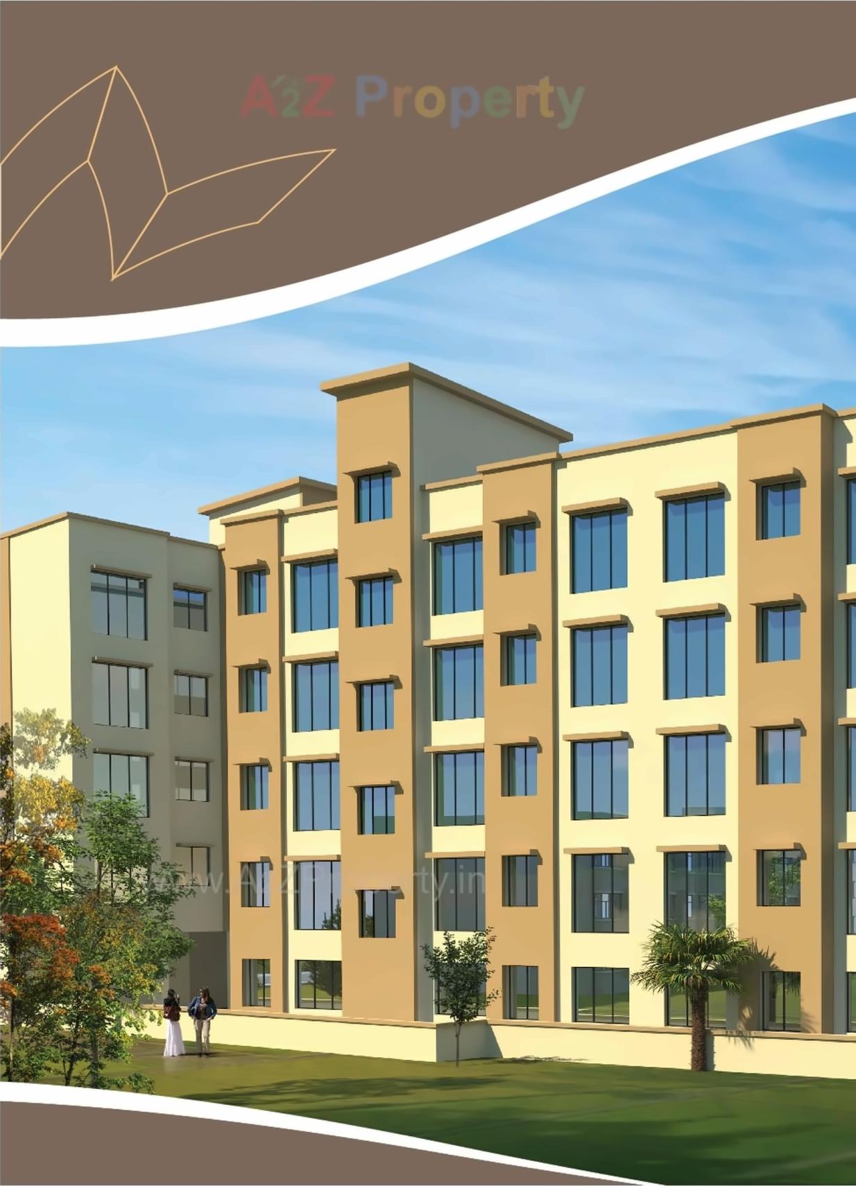 3D Elevation of real estate project Shiv Residency located at Panvel, Raigarh, Maharashtra