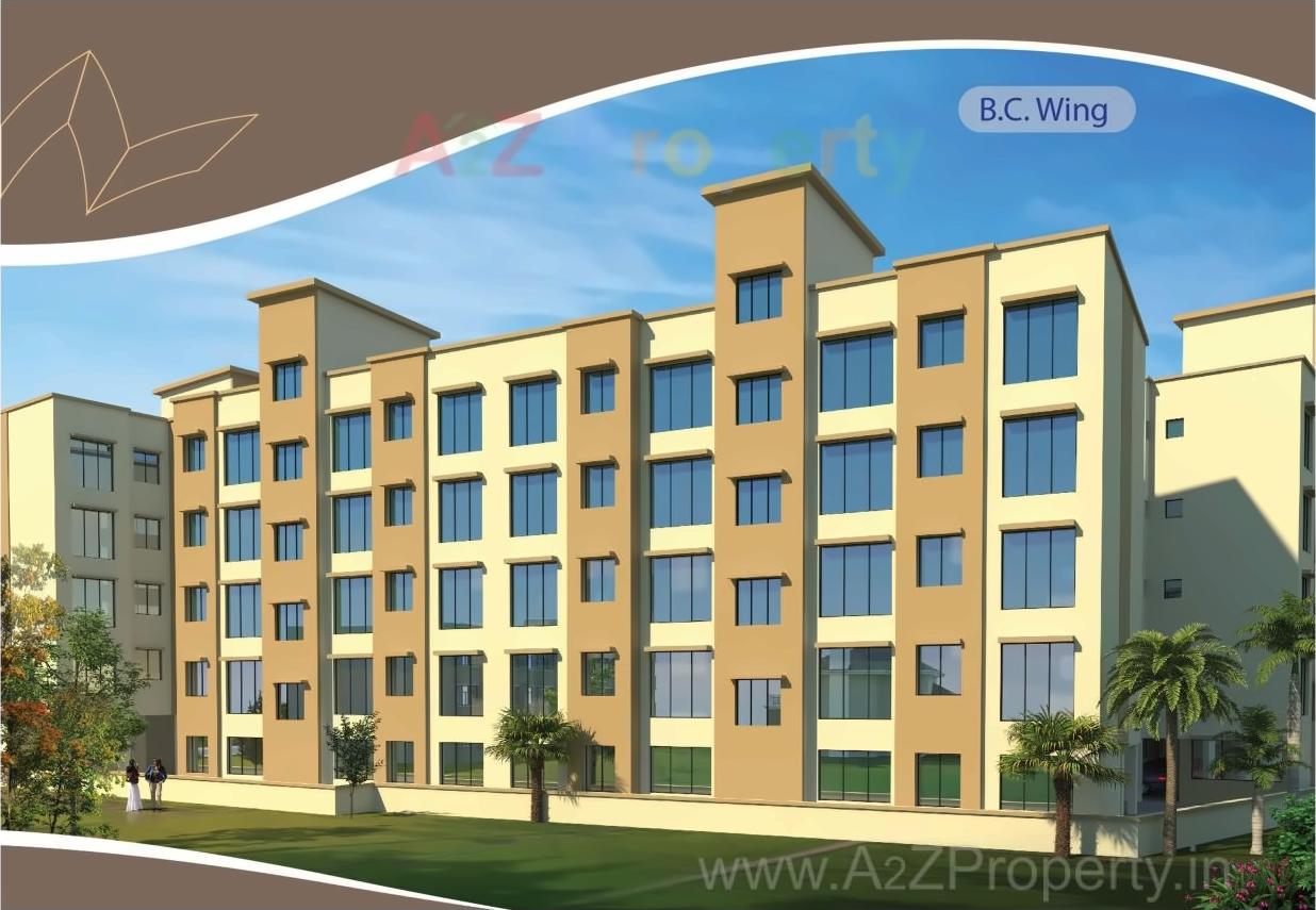 3D Elevation of real estate project Shiv Residency located at Panvel, Raigarh, Maharashtra