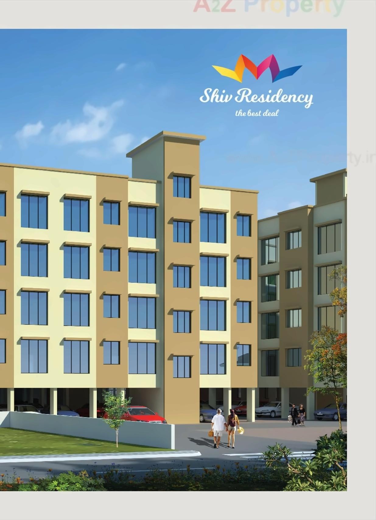 3D Elevation of real estate project Shiv Residency located at Panvel, Raigarh, Maharashtra
