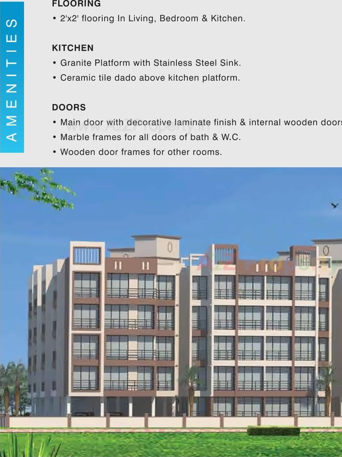 3D Elevation of real estate project Shiv Utsav located at Pashane, Raigarh, Maharashtra