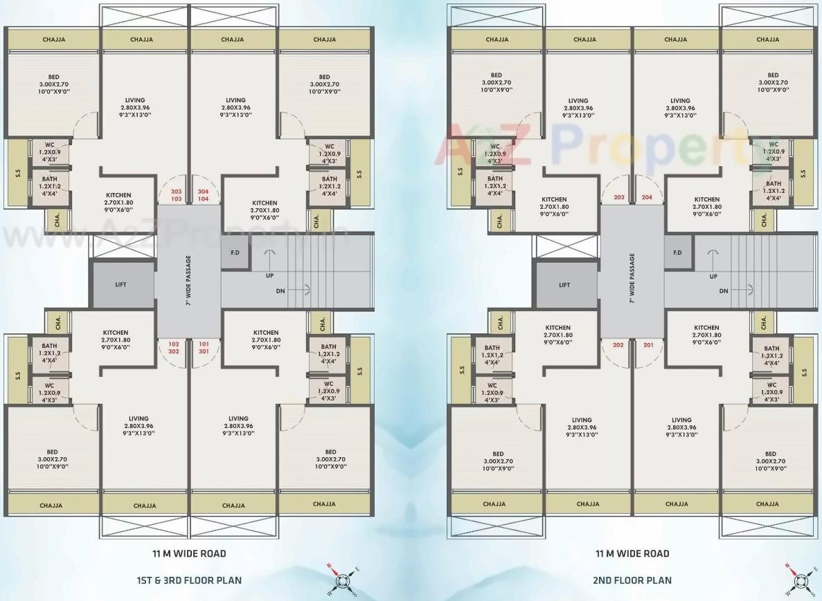 Layout of real estate project Shree Ganesh located at Karanjade, Raigarh, Maharashtra