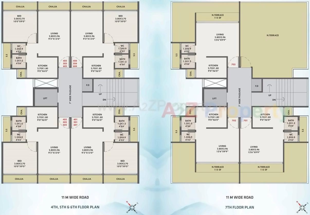 Layout of real estate project Shree Ganesh located at Karanjade, Raigarh, Maharashtra
