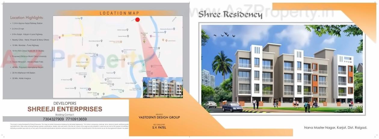  of real estate project Shree Residency located at Deulwadi, Raigarh, Maharashtra