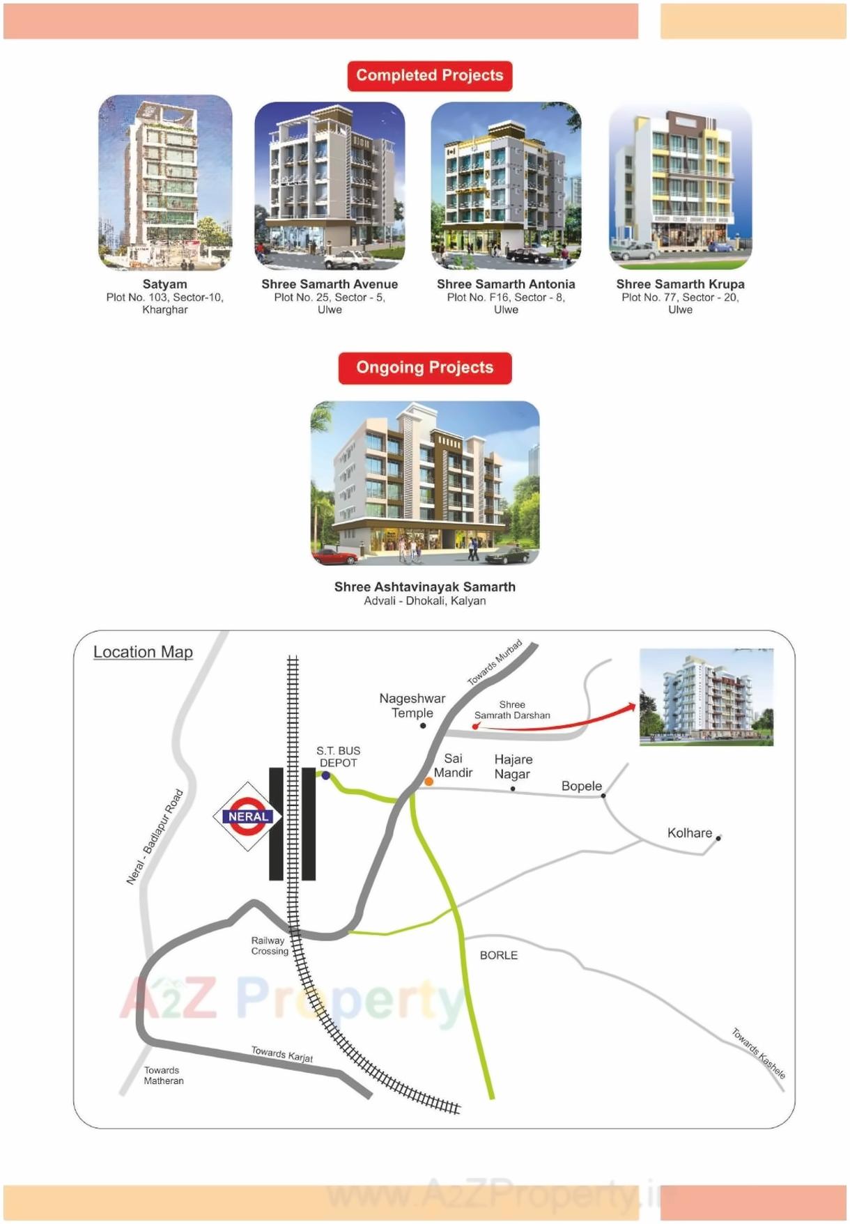  of real estate project Shree Samarth Darshan located at Dhamote, Raigarh, Maharashtra