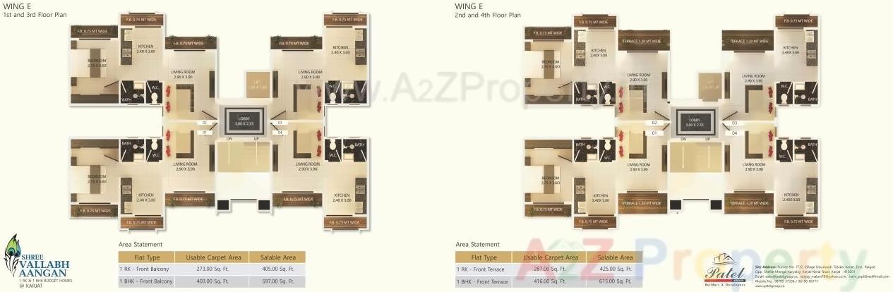 Layout of real estate project Shree Vallabh Aangan located at Deulwadi, Raigarh, Maharashtra