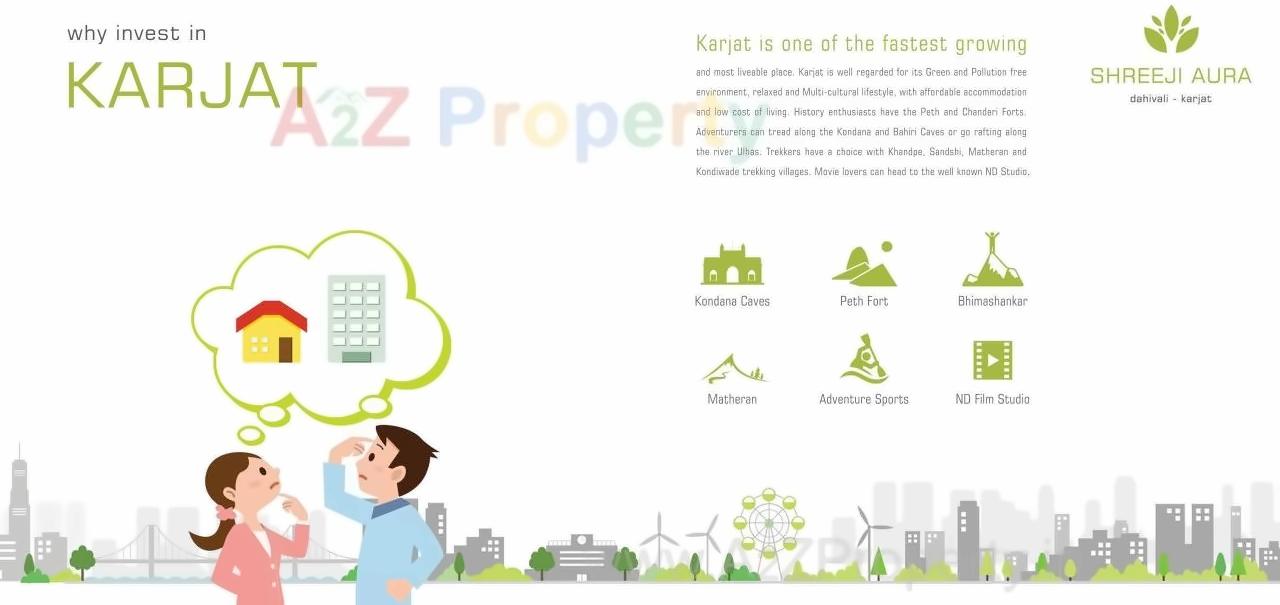  of real estate project Shreeji Aura located at Dahiwali-t-waredi, Raigarh, Maharashtra