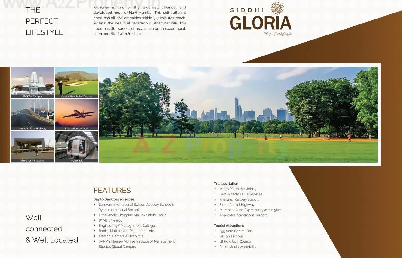  of real estate project Siddhi Gloria located at Kharghar, Raigarh, Maharashtra