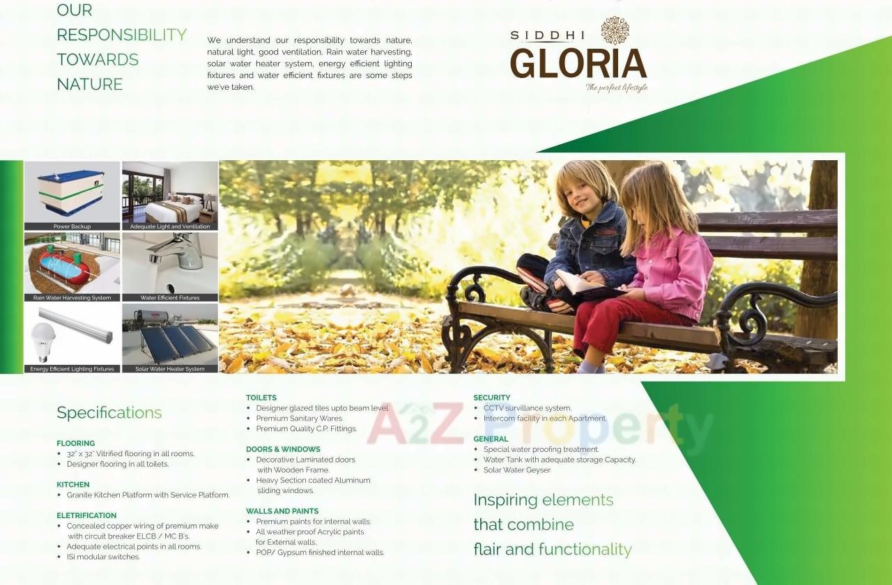  of real estate project Siddhi Gloria located at Kharghar, Raigarh, Maharashtra