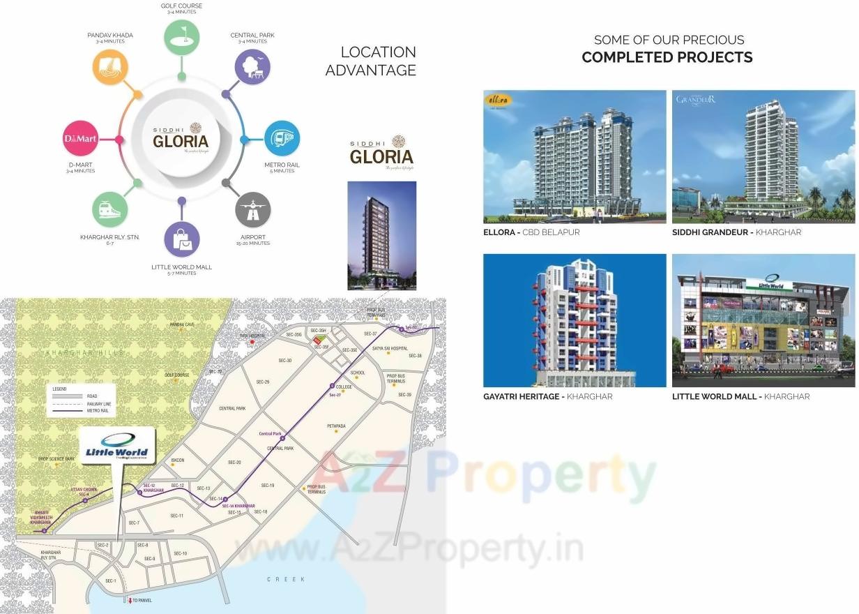  of real estate project Siddhi Gloria located at Kharghar, Raigarh, Maharashtra