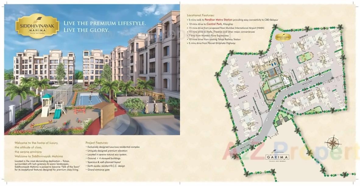  of real estate project Siddhivinayak Mahima located at Koyana-velhe, Raigarh, Maharashtra