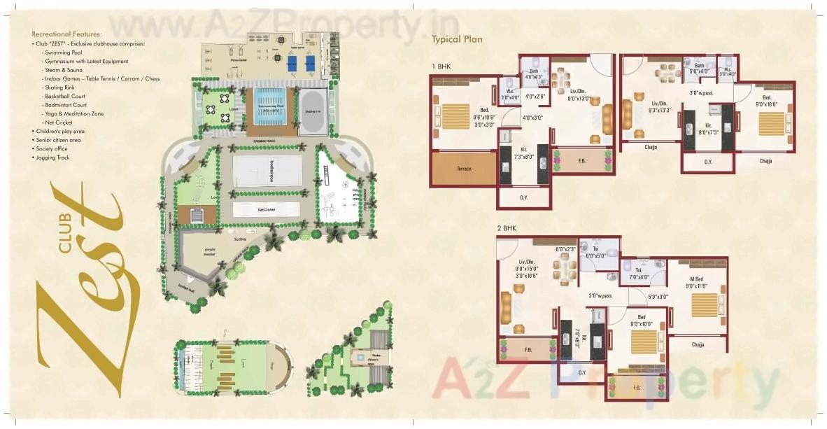 Layout of real estate project Siddhivinayak Mahima located at Koyana-velhe, Raigarh, Maharashtra