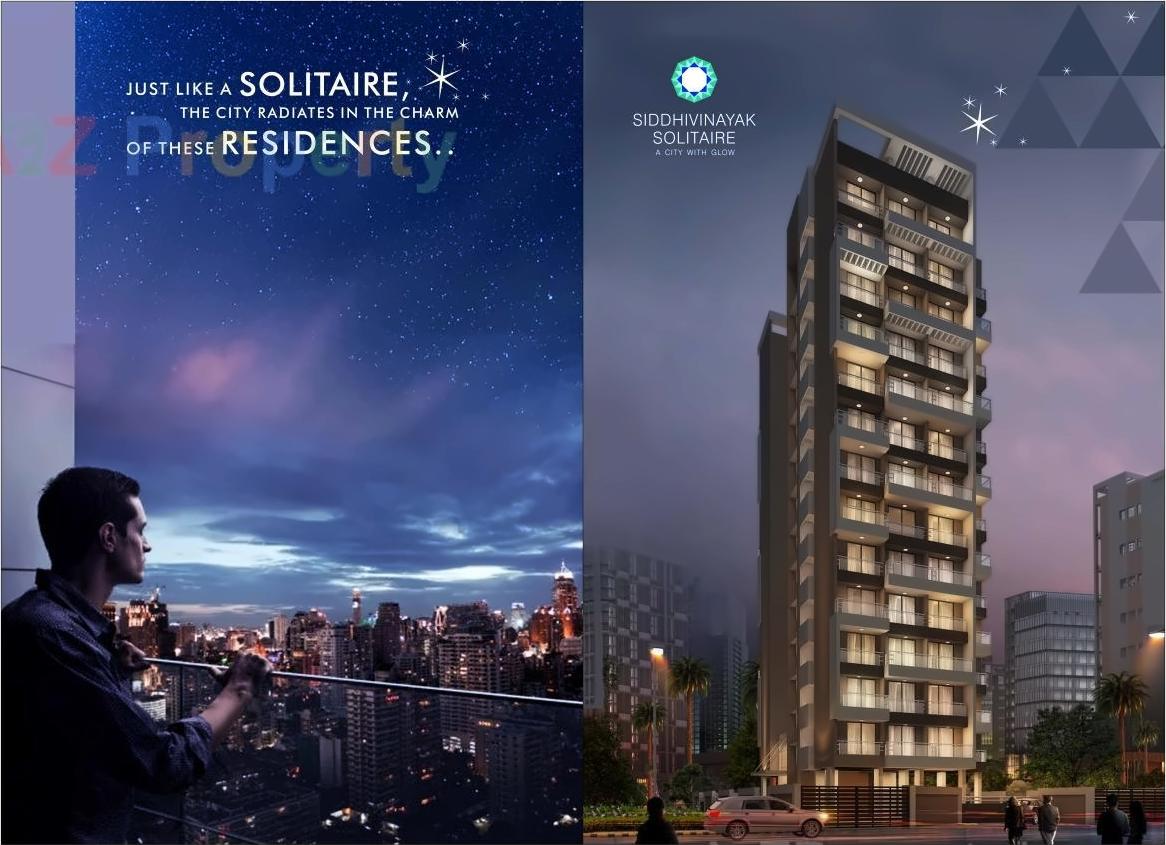 3D Elevation of real estate project Siddhivinayak Solitaire located at Ulawe, Raigarh, Maharashtra