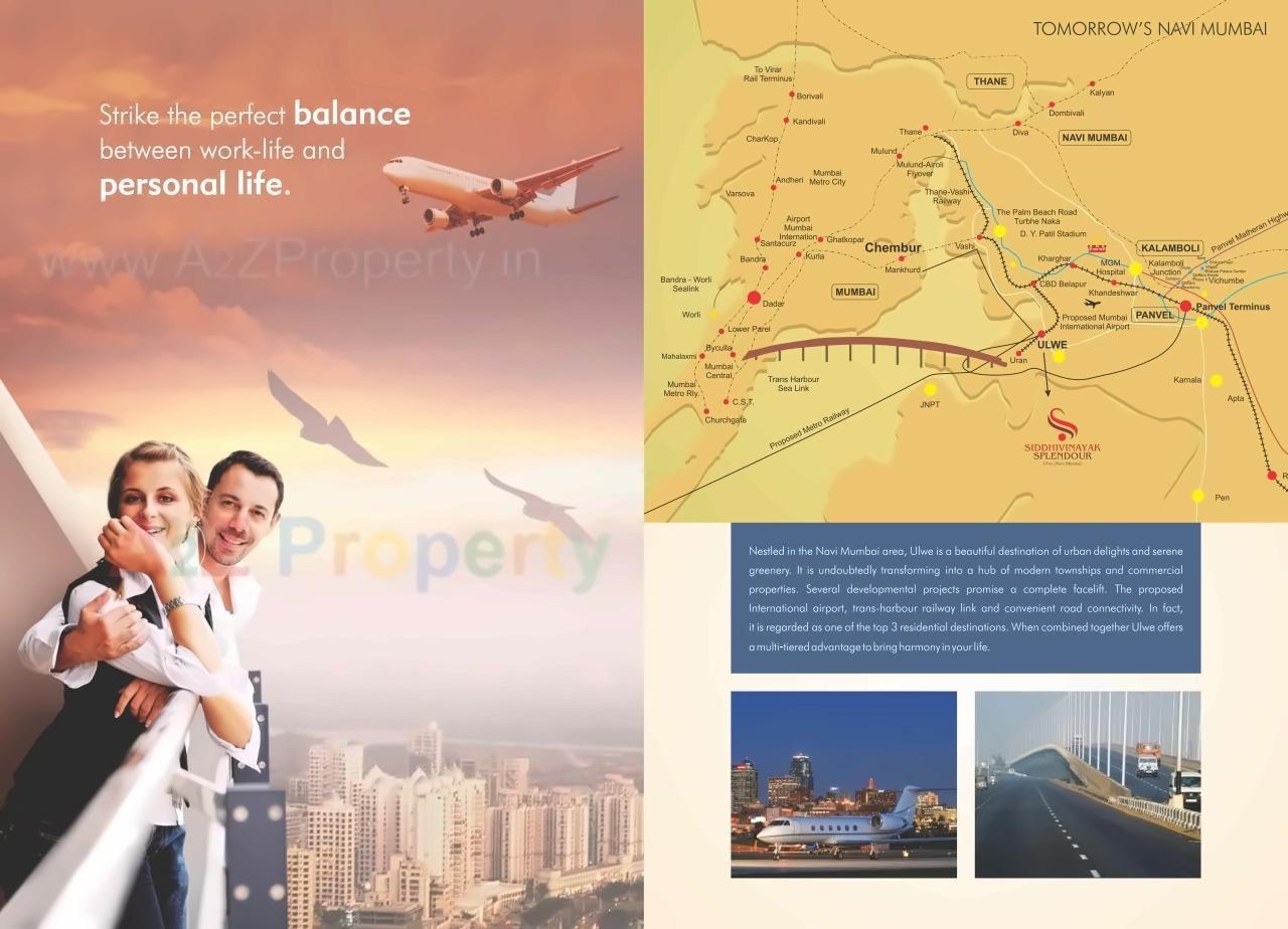  of real estate project Siddhivinayak Splendour located at Ulawe, Raigarh, Maharashtra