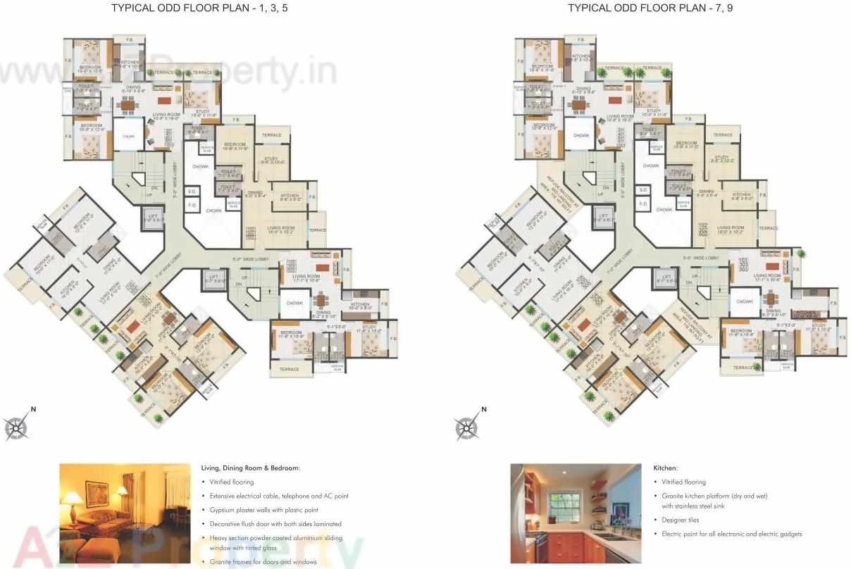 Layout of real estate project Siddhivinayak Splendour located at Ulawe, Raigarh, Maharashtra