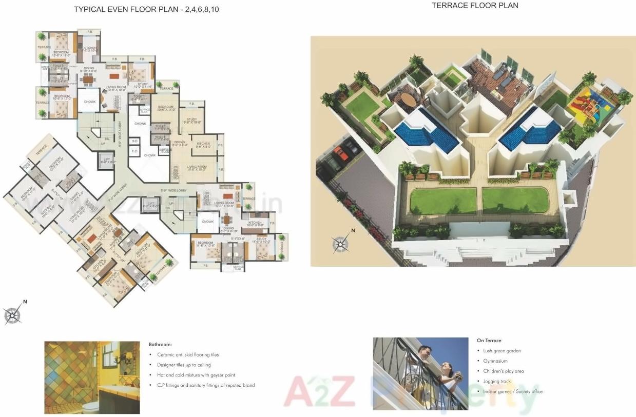 Layout of real estate project Siddhivinayak Splendour located at Ulawe, Raigarh, Maharashtra