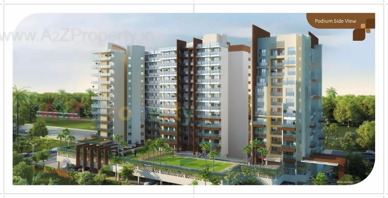 3D Elevation of real estate project Siddhivinayak Utopia located at Ulawe, Raigarh, Maharashtra