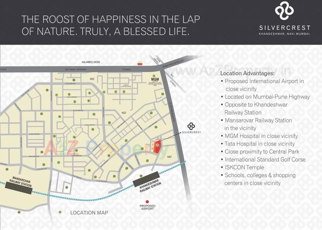  of real estate project Silver Crest located at Kamothe, Raigarh, Maharashtra