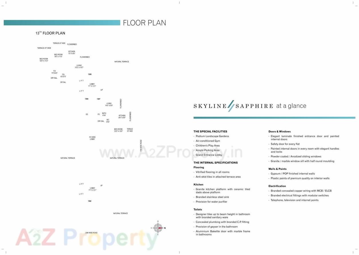  of real estate project Skyline Sapphire located at Taloje-panchnad-, Raigarh, Maharashtra