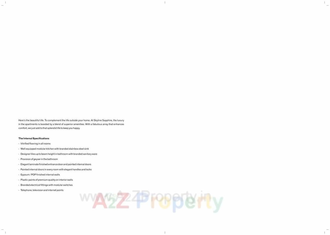  of real estate project Skyline Sapphire located at Taloje-panchnad-, Raigarh, Maharashtra