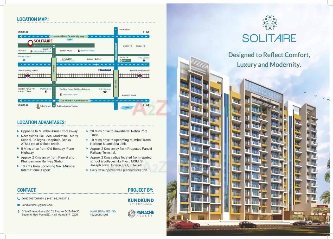  of real estate project Solitaire located at New-panvel, Raigarh, Maharashtra