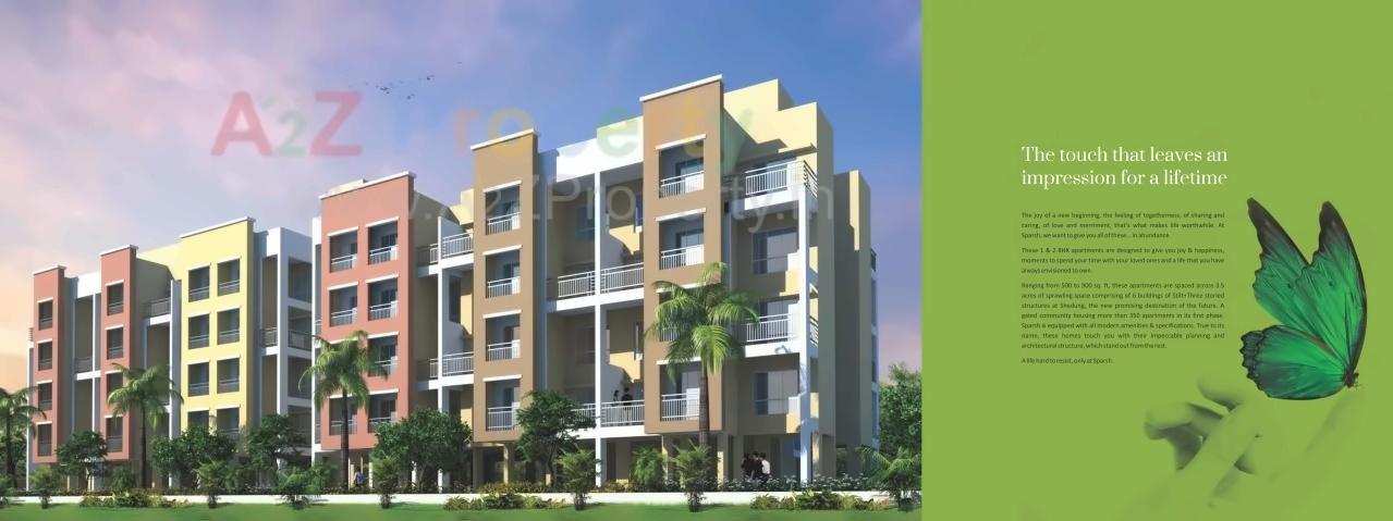 3D Elevation of real estate project Sparsh located at Shedung, Raigarh, Maharashtra
