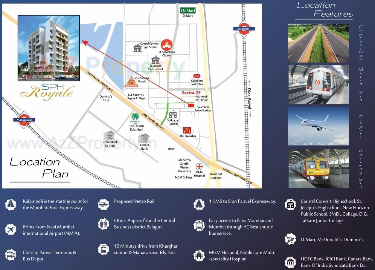  of real estate project Sph Royale located at Kalamboli, Raigarh, Maharashtra