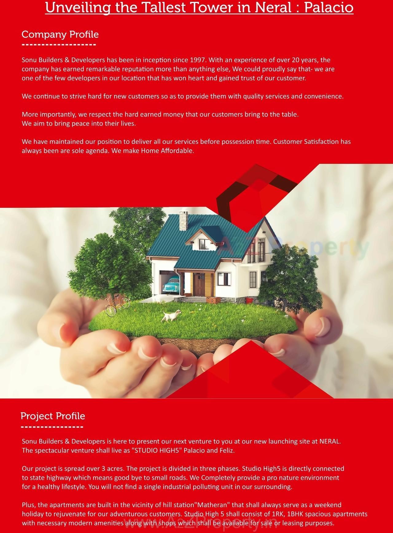  of real estate project Studio High located at Dhamote, Raigarh, Maharashtra