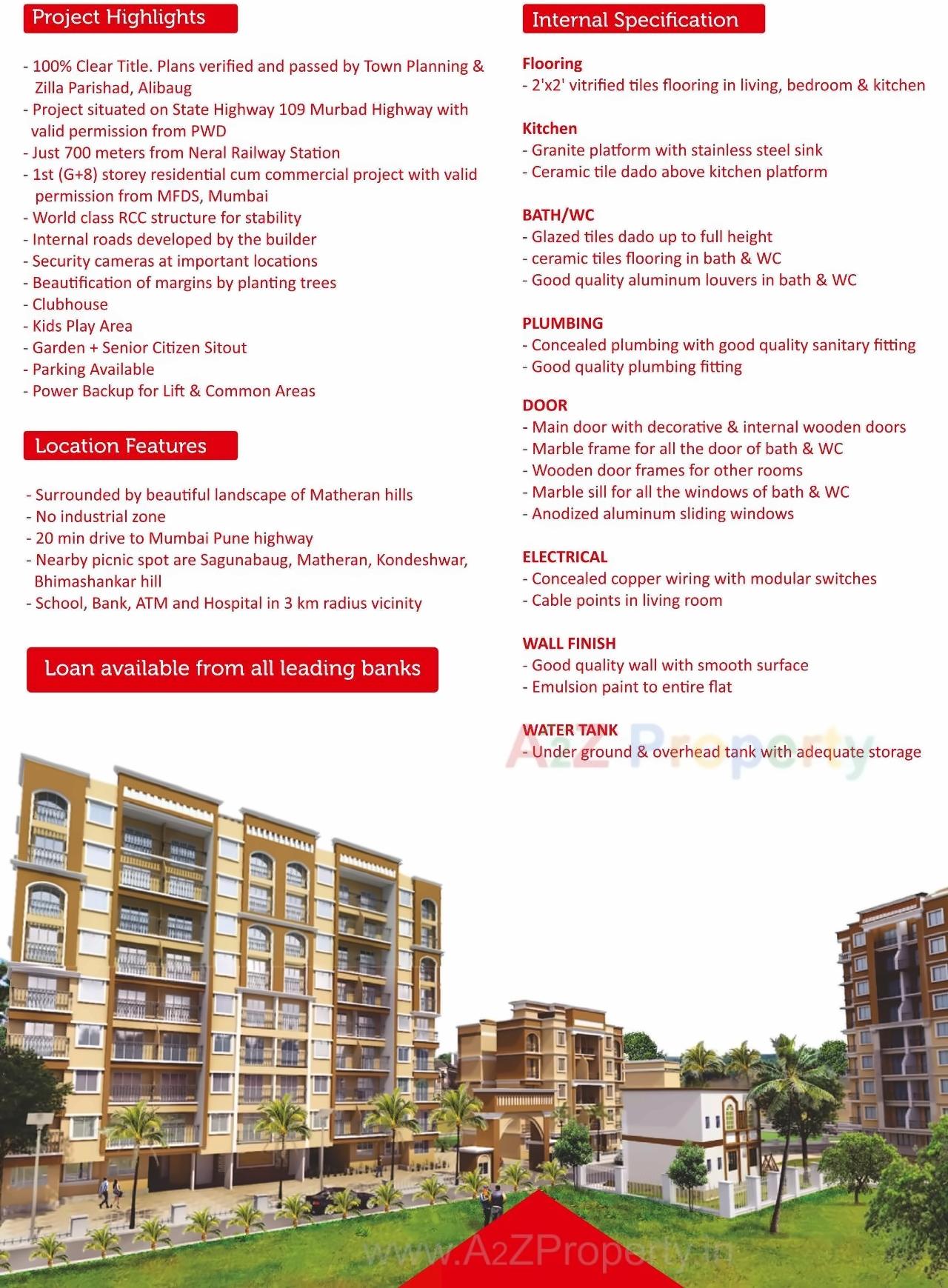  of real estate project Studio High located at Dhamote, Raigarh, Maharashtra