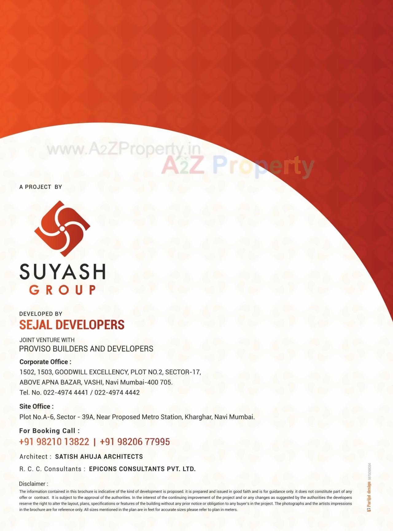  of real estate project Suyash Galaxy located at Kharghar, Raigarh, Maharashtra