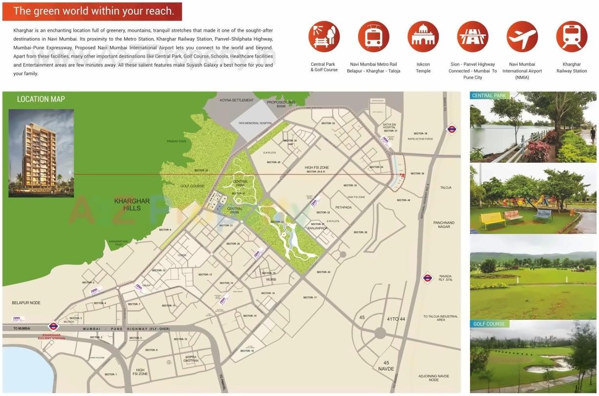  of real estate project Suyash Galaxy located at Kharghar, Raigarh, Maharashtra