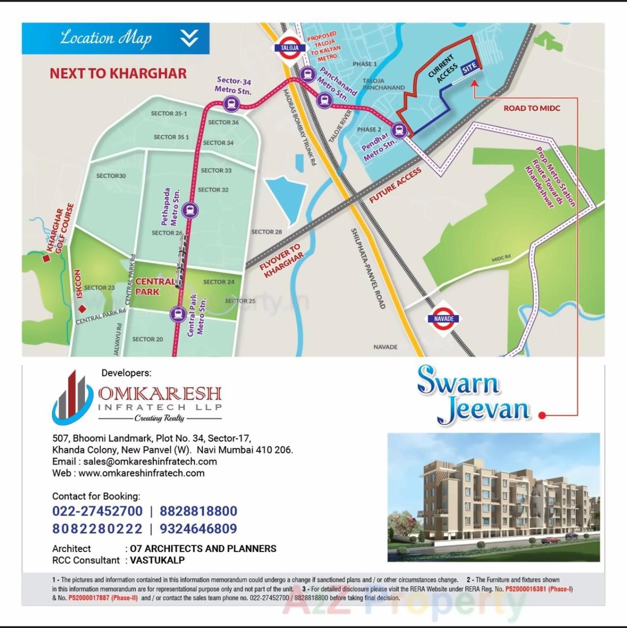  of real estate project Swarn Jeevan located at Taloje-majkur, Raigarh, Maharashtra