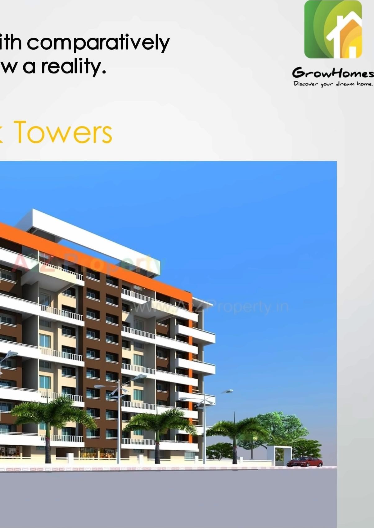 3D Elevation of real estate project Swastik Enterprises located at Panvel, Raigarh, Maharashtra