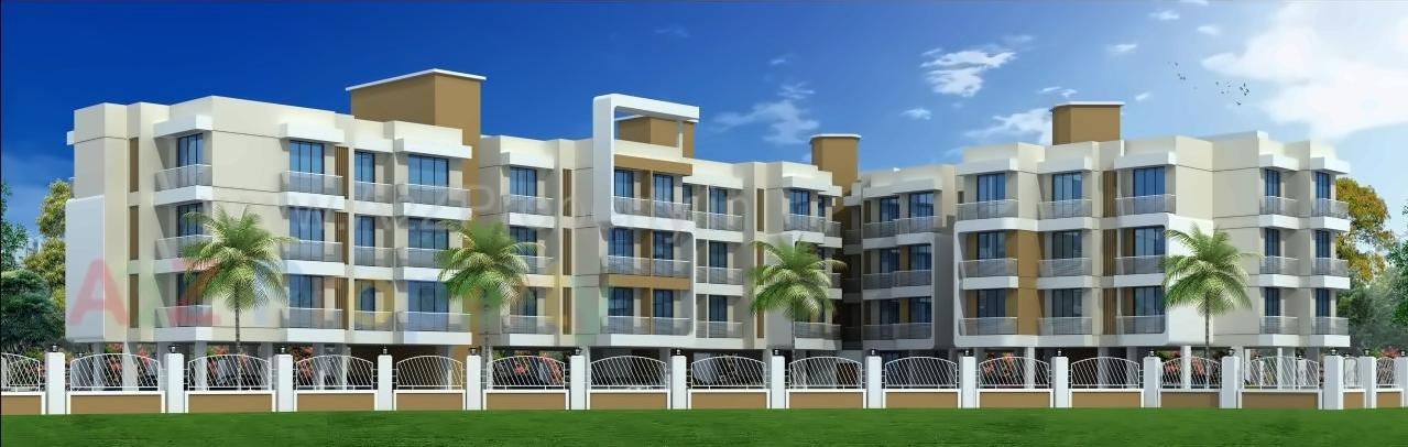 3D Elevation of real estate project Tejas Vastupurti located at Adai, Raigarh, Maharashtra