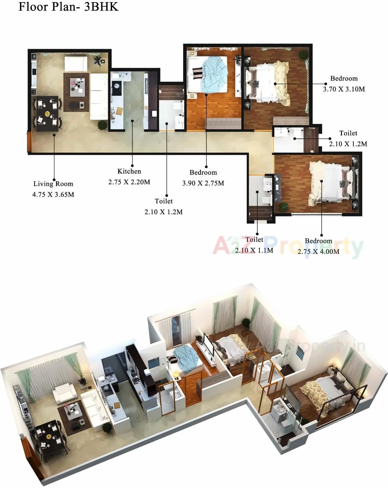 Layout of real estate project Tejas Vastupurti located at Adai, Raigarh, Maharashtra