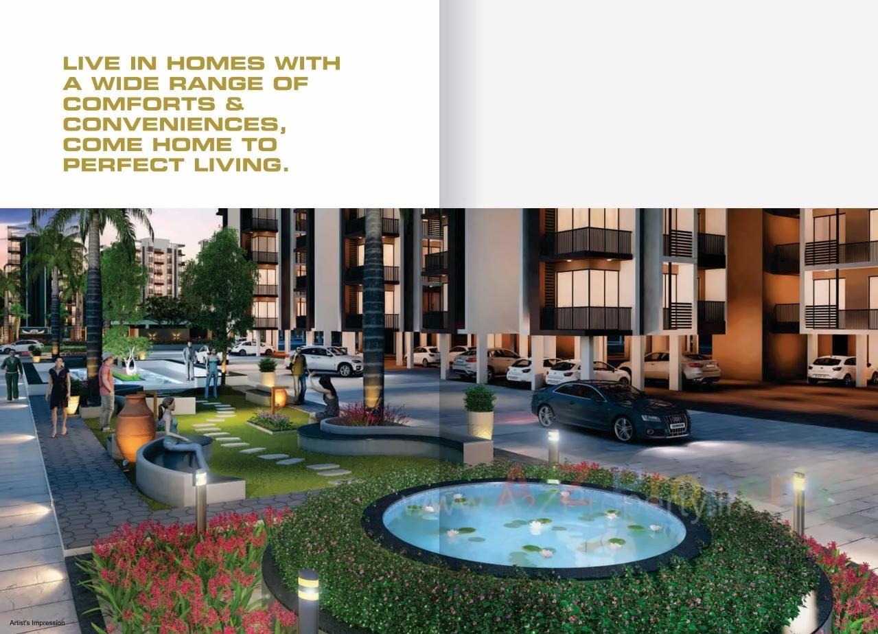 3D Elevation of real estate project The Morning located at Dhamote, Raigarh, Maharashtra