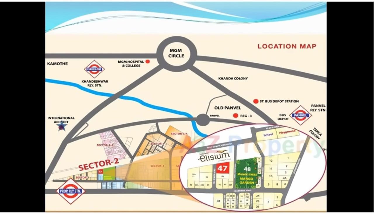  of real estate project Today Royal Elisium located at Karanjade, Raigarh, Maharashtra