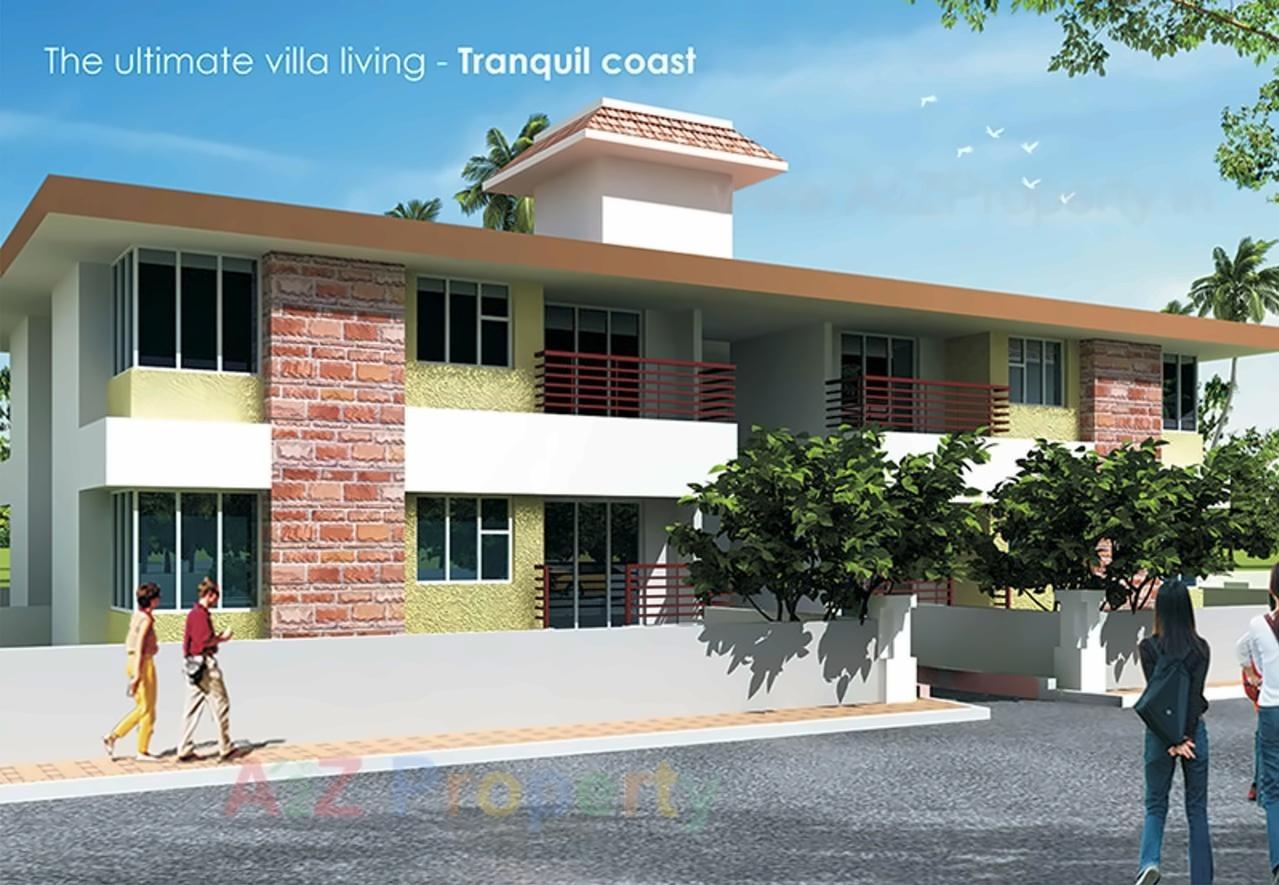 3D Elevation of real estate project Tranquil Coast located at Nagaon, Raigarh, Maharashtra