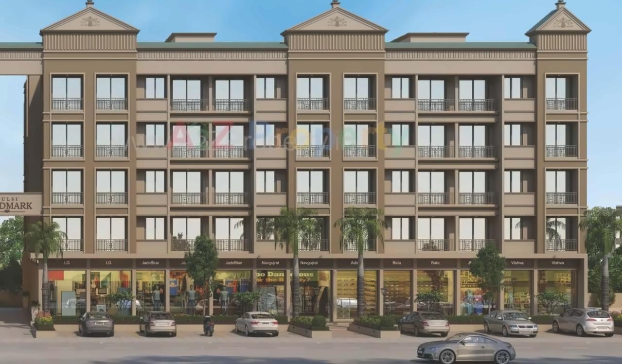 3D Elevation of real estate project Tulsi Landmark located at Diksal, Raigarh, Maharashtra