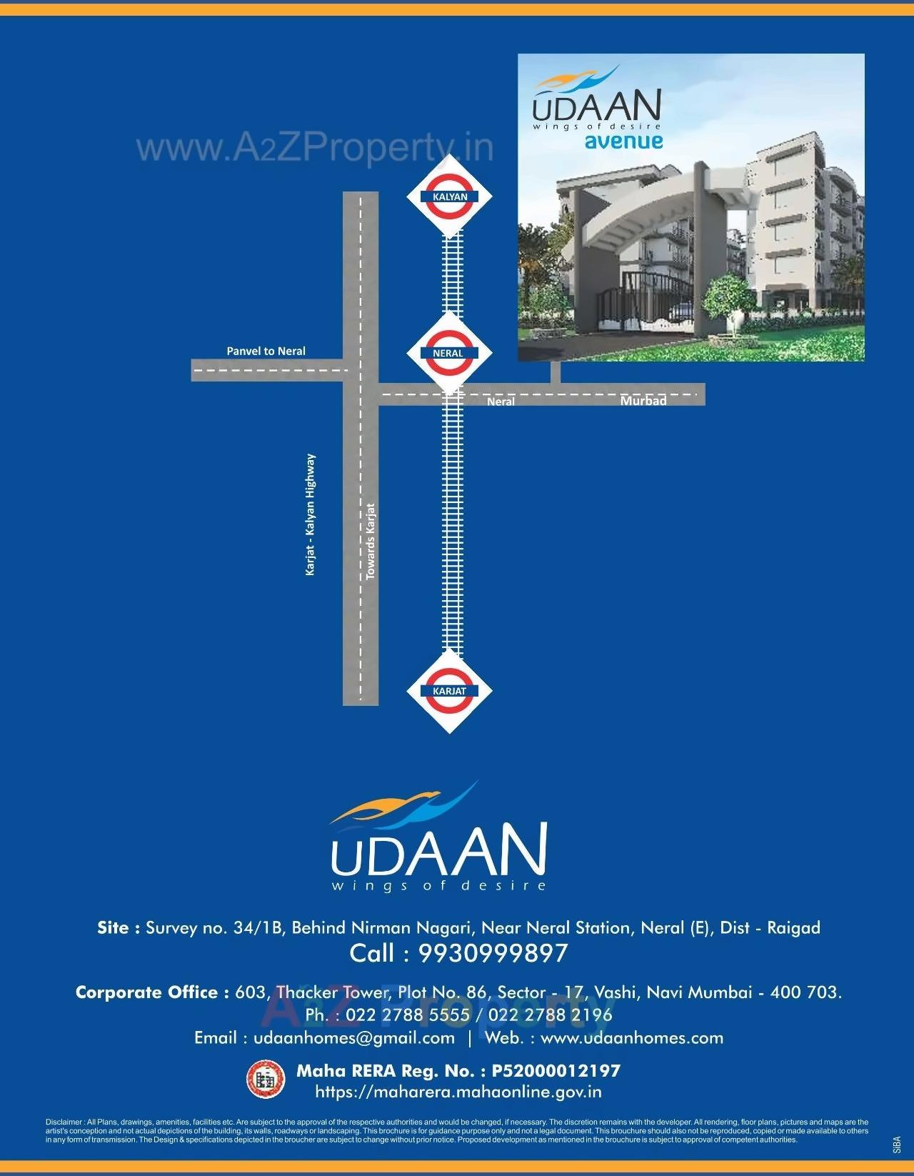  of real estate project Udaan Avenue located at Neral, Raigarh, Maharashtra