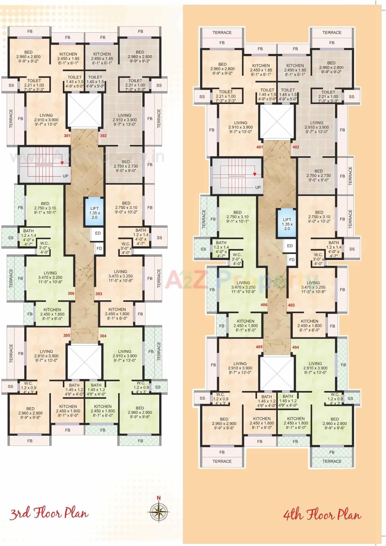 Layout of real estate project Uma Pride located at Ulawe, Raigarh, Maharashtra